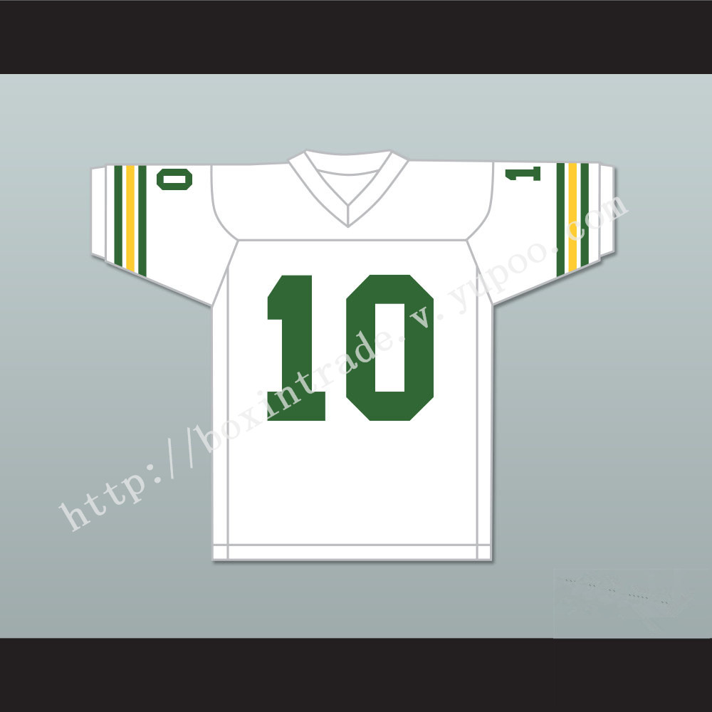 Allen Iverson 10 Bethel High School Bruins White Football Jersey