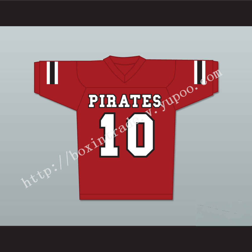 J.J. Watt 10 Pewaukee Pirates High School Football Jersey Stitch Sewn