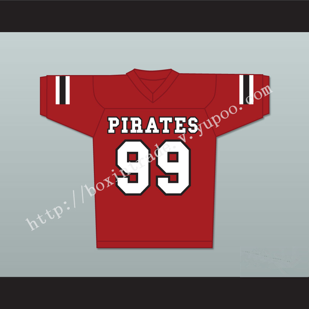 J.J. Watt 99 Pewaukee Pirates High School Football Jersey Stitch Sewn