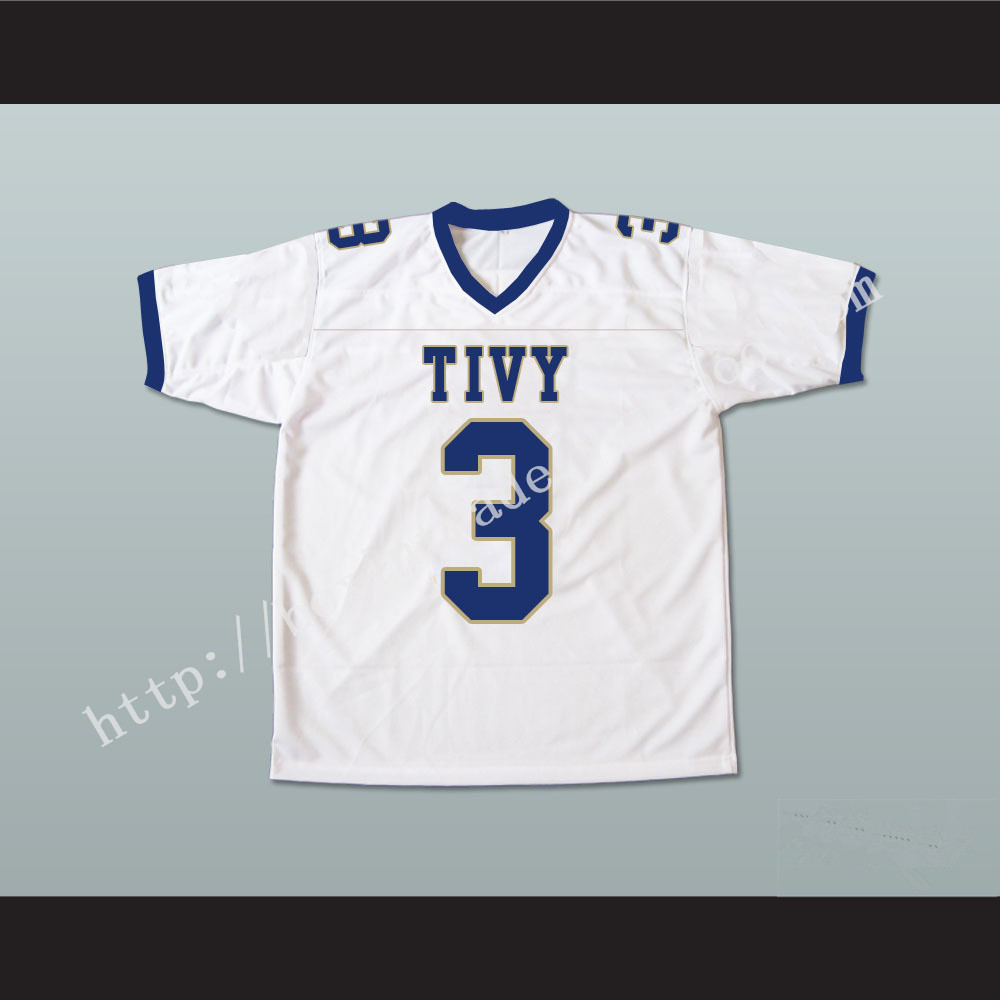 Johnny Manziel 3 TIVY High School Football Jersey White