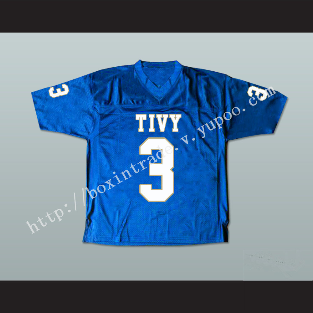 Johnny Manziel 3 TIVY High School Football Jersey Blue