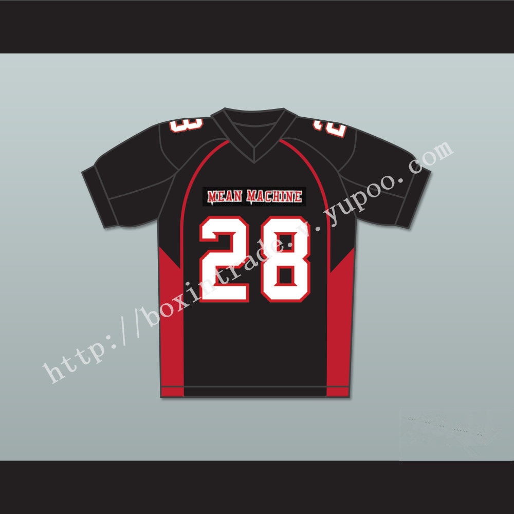 28 Lewis Mean Machine Convicts Football Jersey