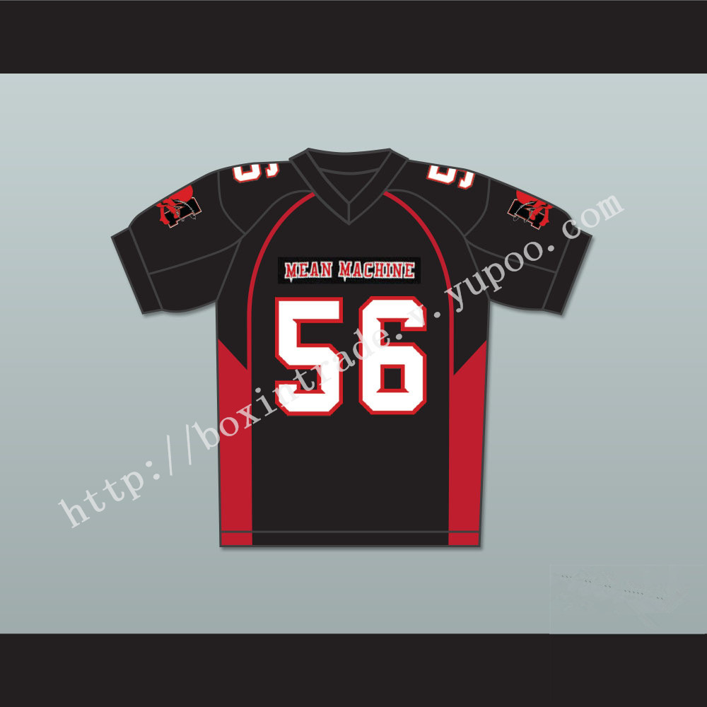 56 Lutter Mean Machine Convicts Football Jersey Includes Patches