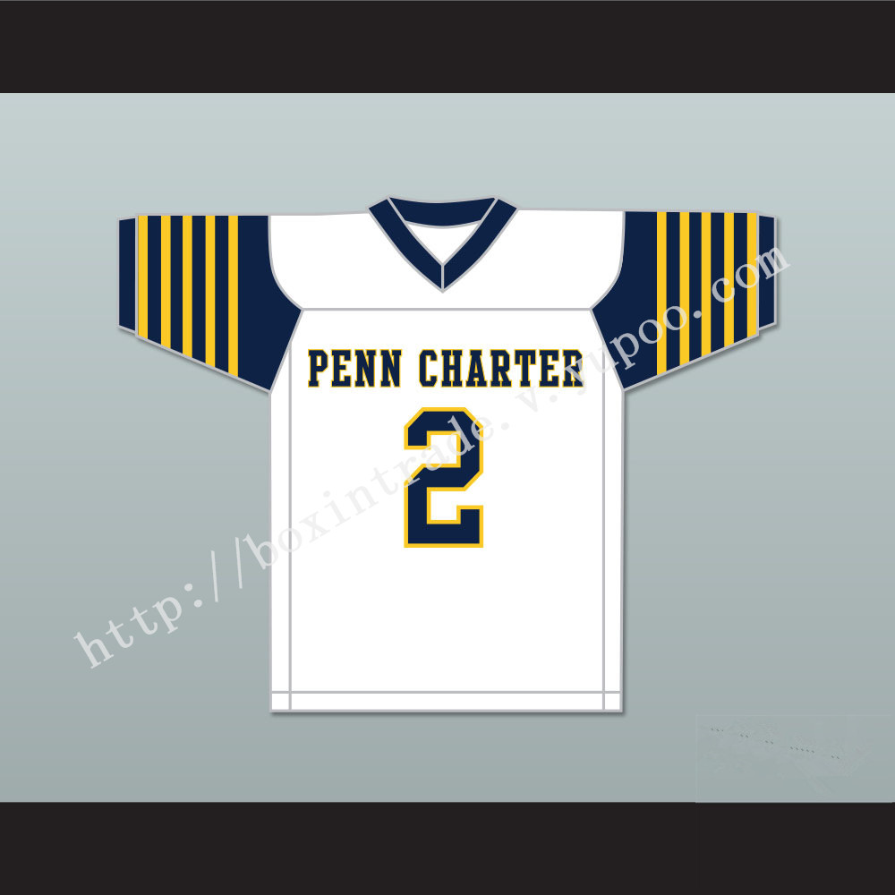 Matt Ryan 2 William Penn Charter School White Football Jersey