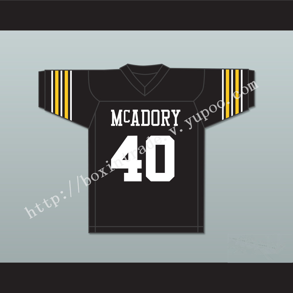 Bo Jackson 40 McAdory High School Black Football Jersey