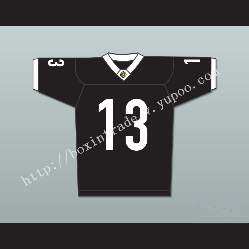 Willie Beamen 13 Miami Sharks Football Jersey White Trim Any Given Sunday Includes AFFA Patch