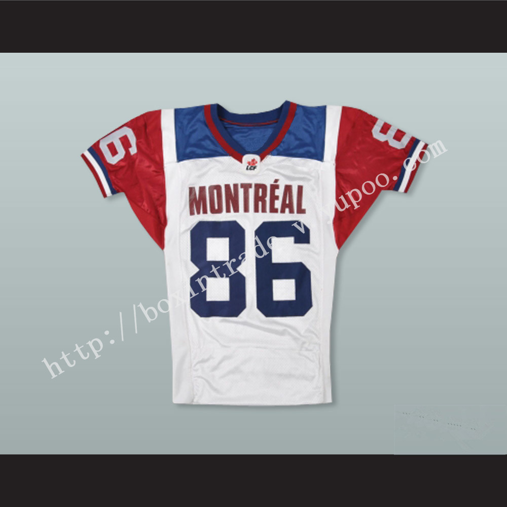 Ben Cahoon 86 Montreal Alouettes Football Jersey Stitch Sewn New