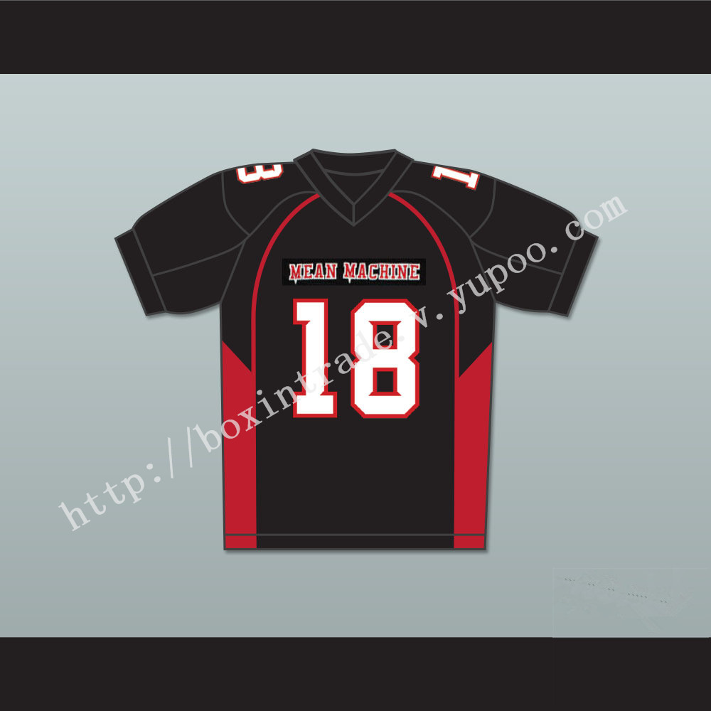 Adam Sandler 18 Paul Crewe Mean Machine Convicts Football Jersey