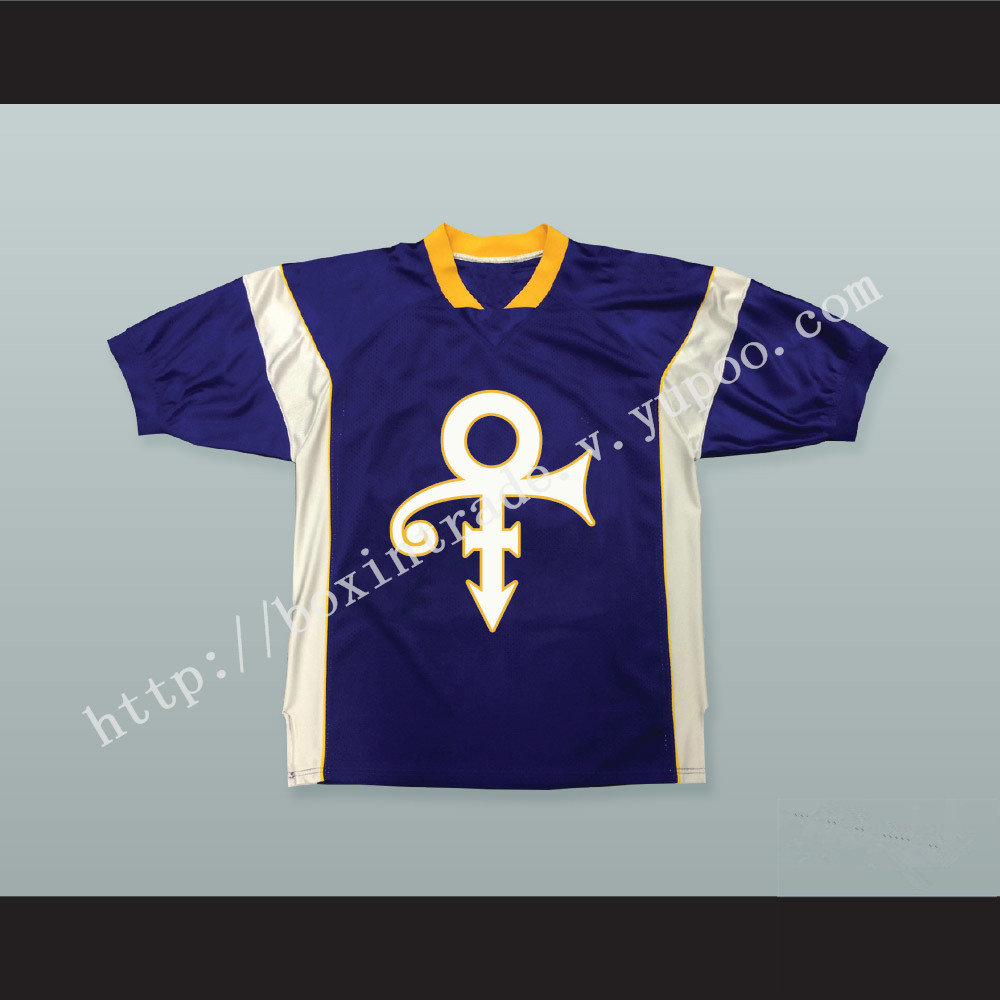 Prince Tribute Minnesota Purple Football Jersey