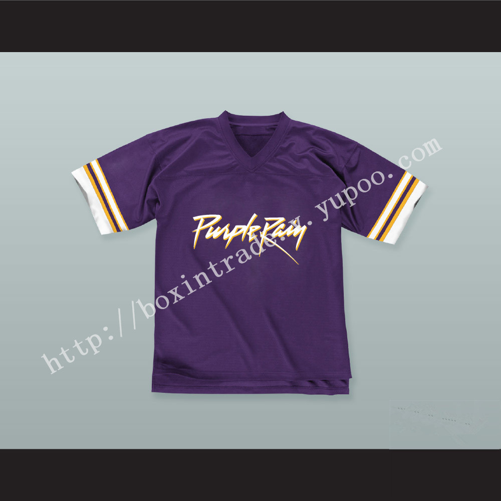 Prince Purple Rain Minnesota Retro Football Jersey