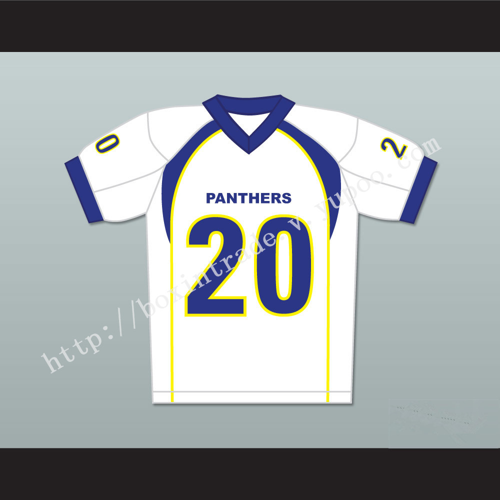 Friday Night Lights Brian 'Smash' Williams 20 Dillon High School Panthers Football Jersey White