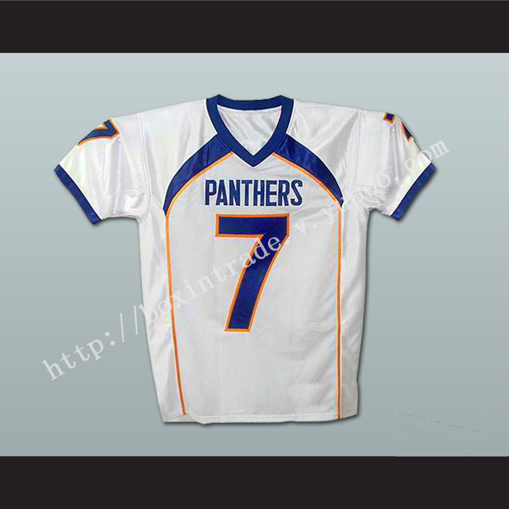 Friday Night Lights Matt Saracen 7 Dillon Panthers Football Jersey White New