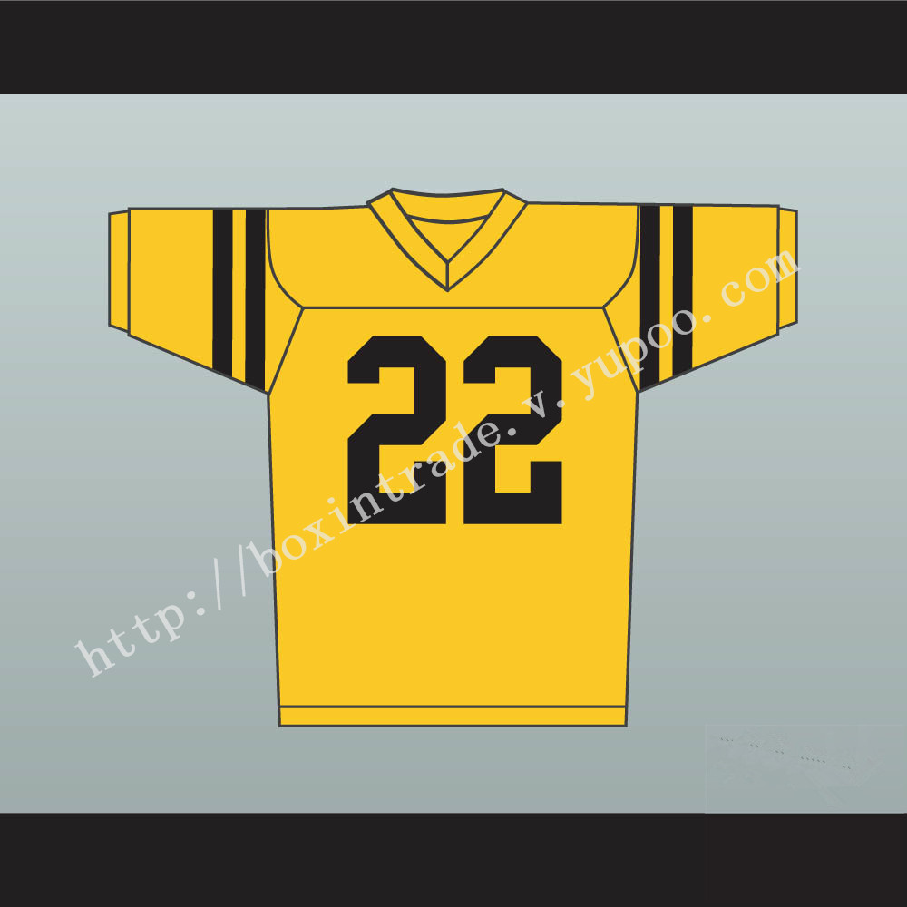 Sylvester Stallone Lincoln High School Football Jersey Yellow