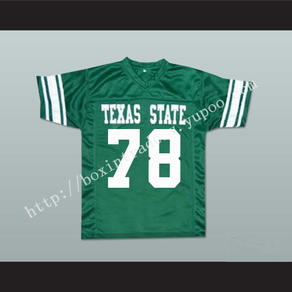 Sinbad Andre Krimm 78 Texas State Fightin' Armadillos Football Jersey Necessary Roughness