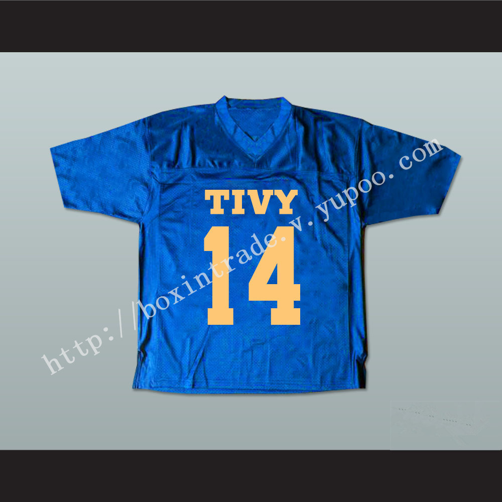 Johnny Manziel 14 TIVY High School Football Jersey Blue