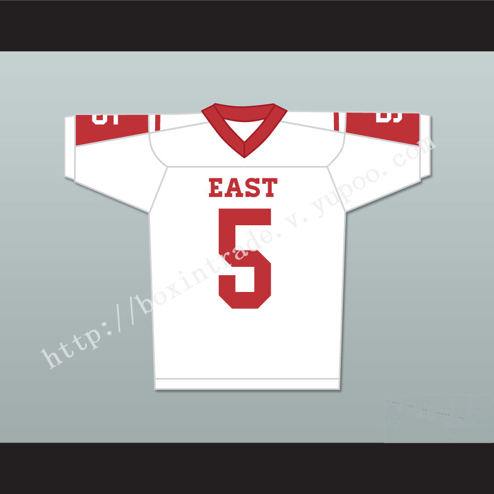 Vince Howard 5 East Dillon Lions Football Jersey Friday Night Lights White