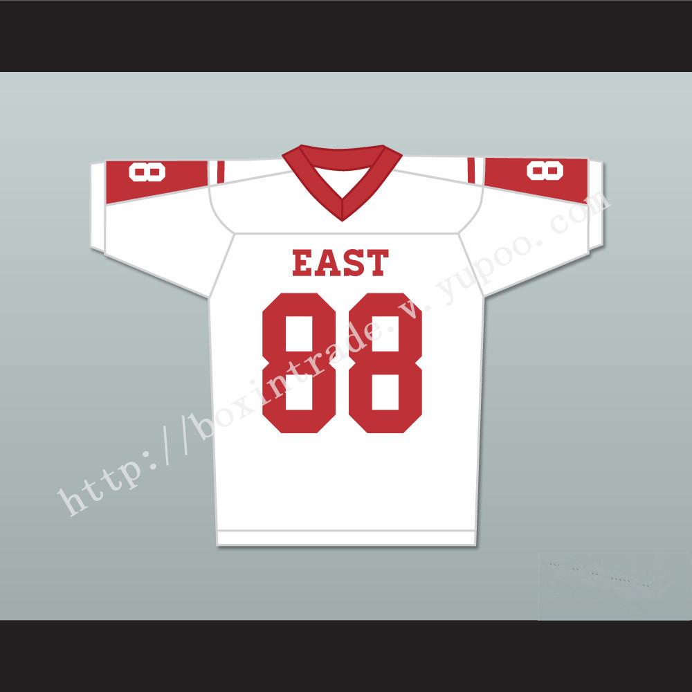 Hastings Ruckle 88 East Dillon Lions Football Jersey Friday Night Lights White