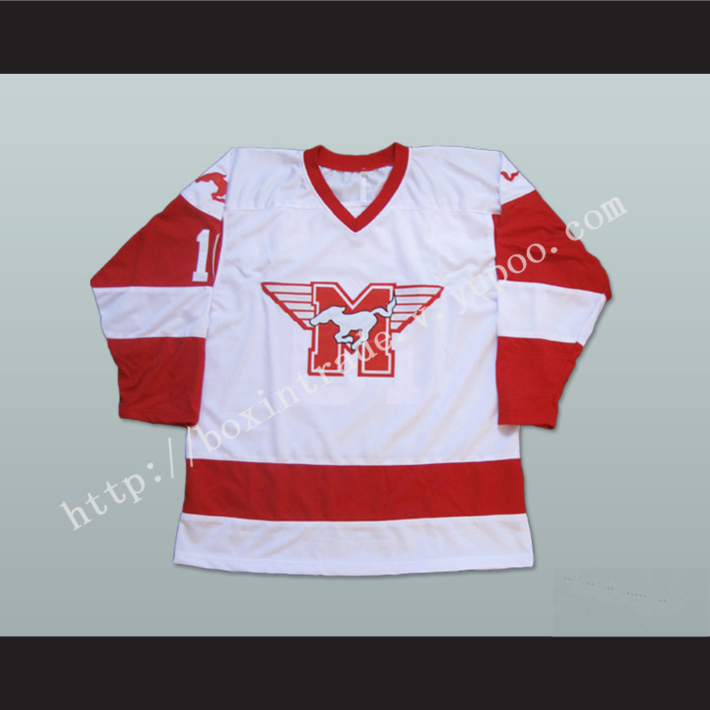 Dean Youngblood Hamilton Mustangs Hockey Jersey Youngblood Movie Rob Lowe