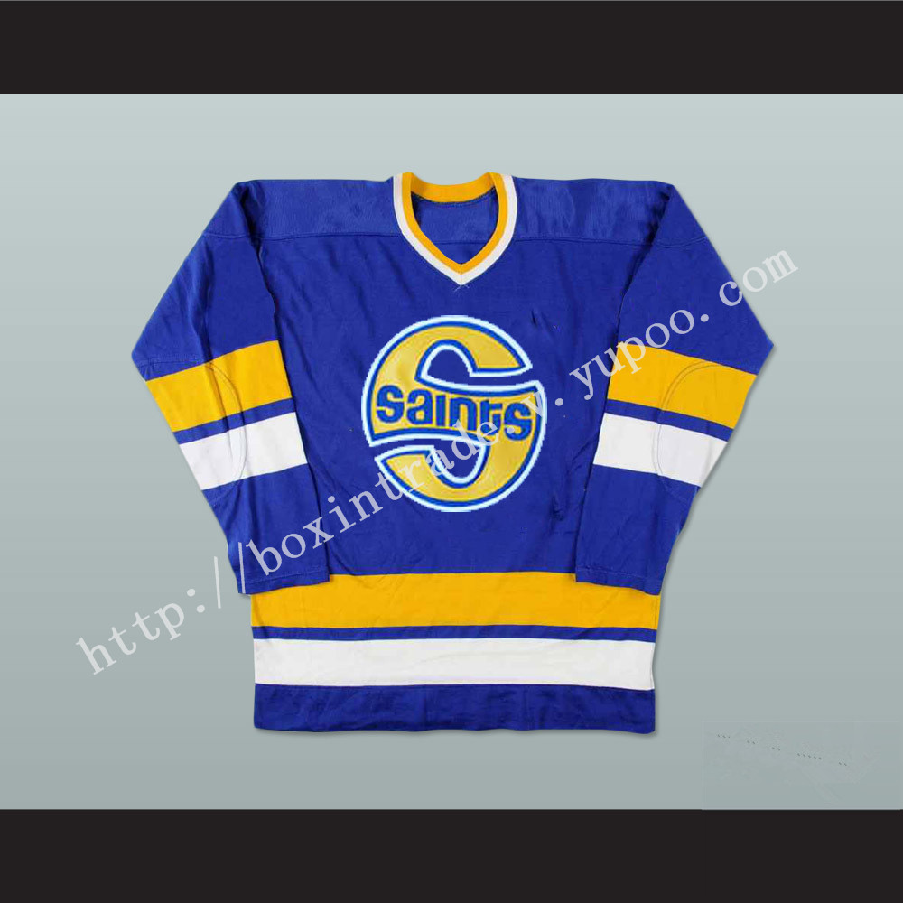 WHA Minnesota Fighting Saints Mike Antonovich Hockey Jersey