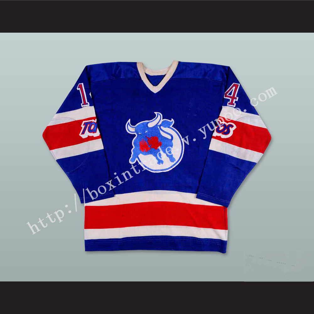 WHA 1974-75 Toronto Toros Vaclav Nedomansky 14 Away Hockey Jersey