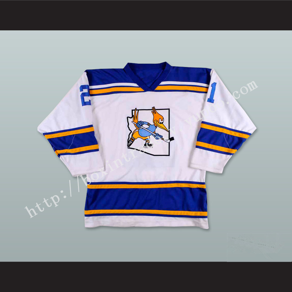 WHA 1975-76 Phoenix Roadrunners Home Hockey Jersey