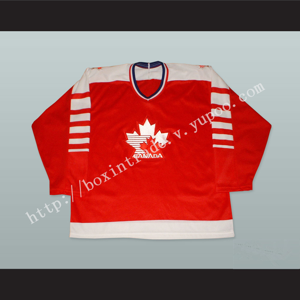 1982 Canada Hockey Jersey with Embroidered Patches