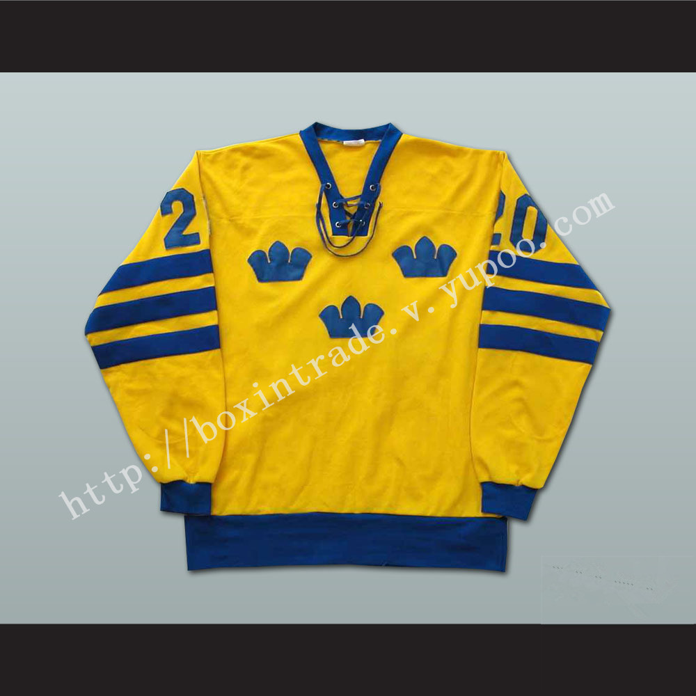 Anders Hedberg Team Sweden Hockey Jersey