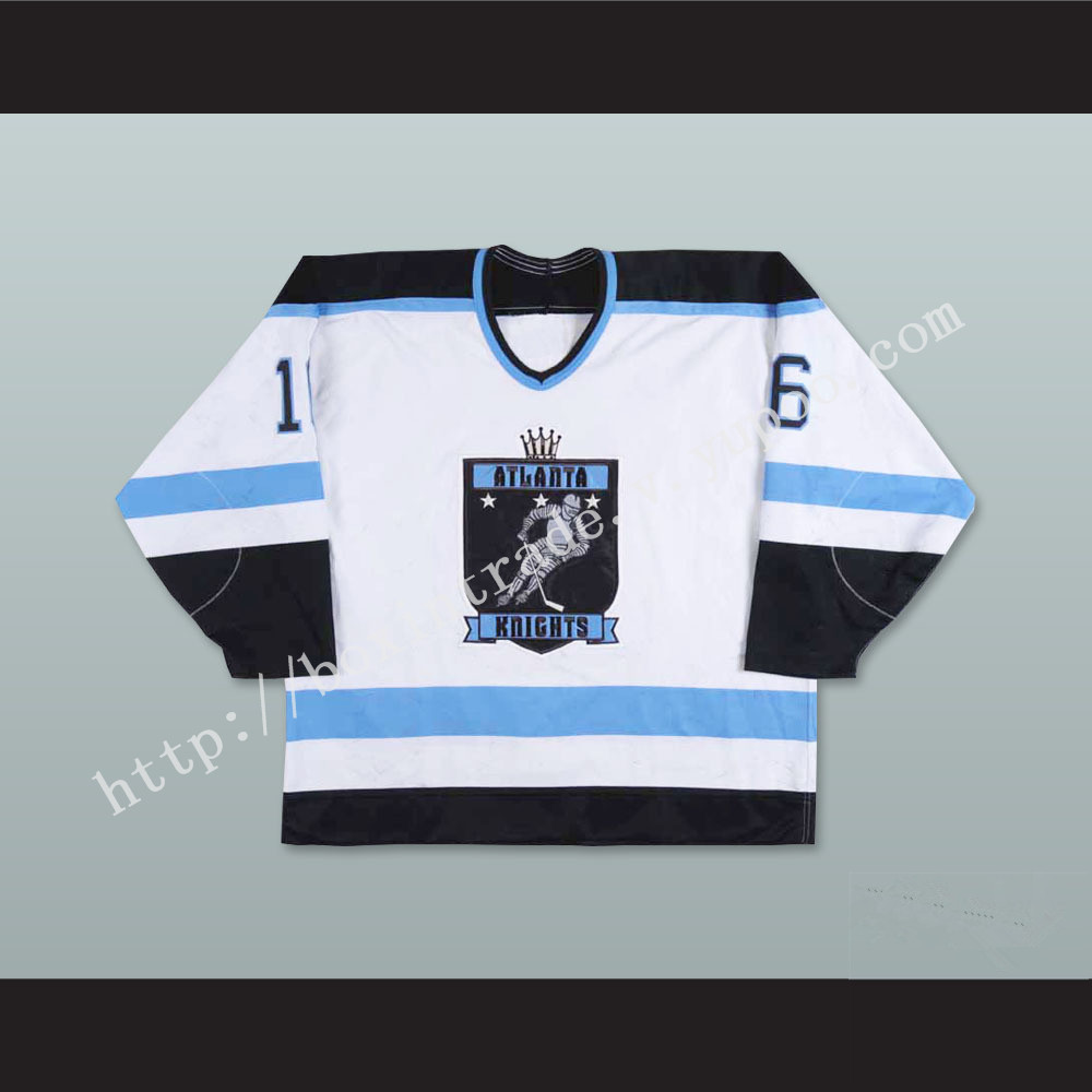 IHL Lee Davidson 16 Atlanta Knights Home Hockey Jersey