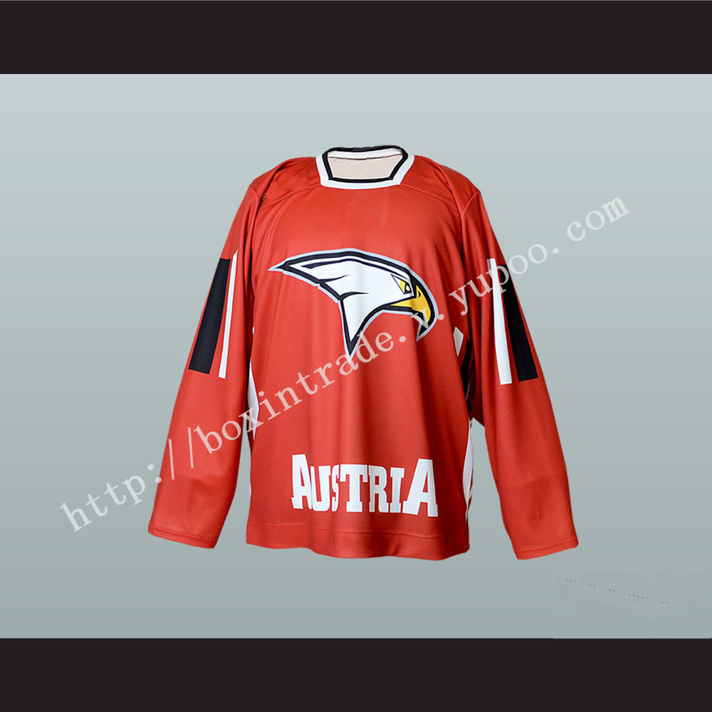 Austria National Team Hockey Jersey