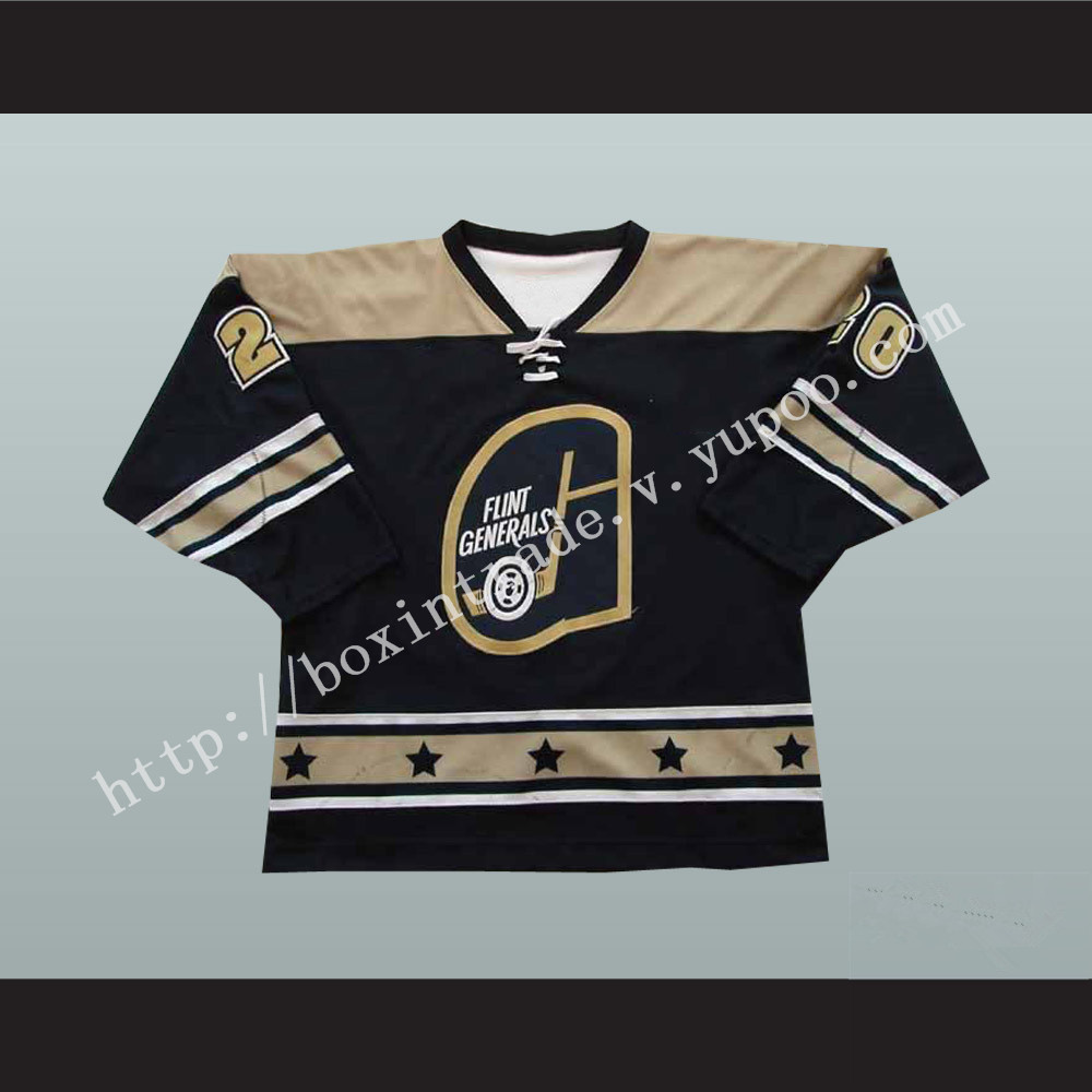 Kevin Kerr 20 Flint Generals Hockey Jersey