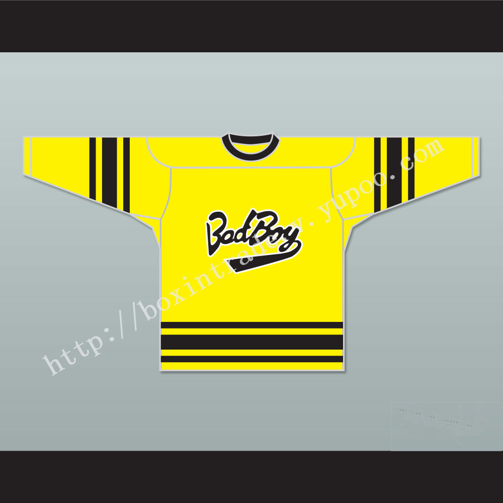 Notorious B.I.G. 97 Bad Boy Yellow Hockey Jersey