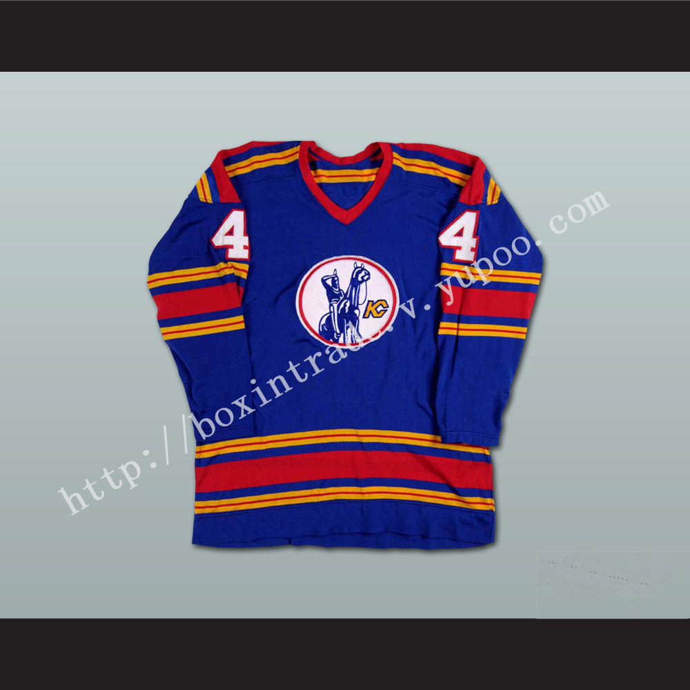 Bart Crashley Kansas City Scouts Hockey Jersey