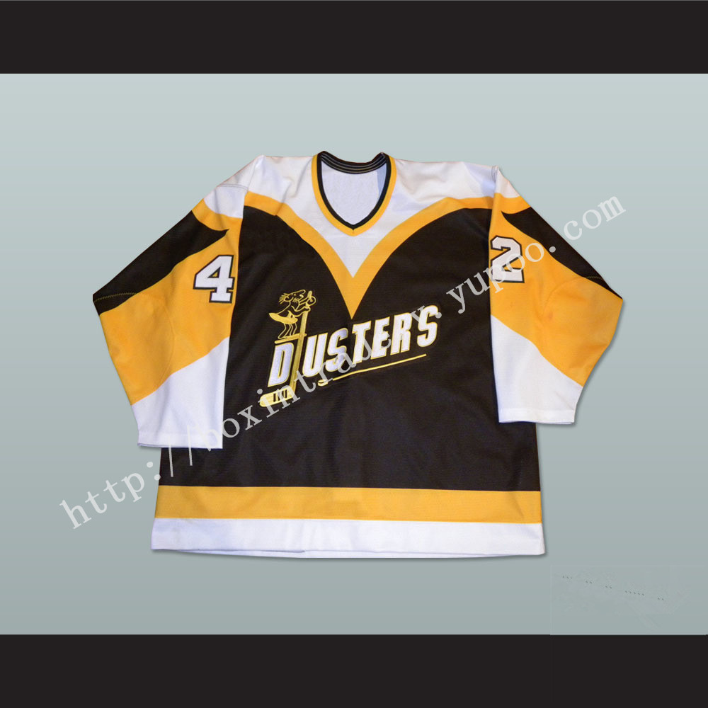 Binghamton Broome Dusters Jim O'Brien 42 Hockey Jersey