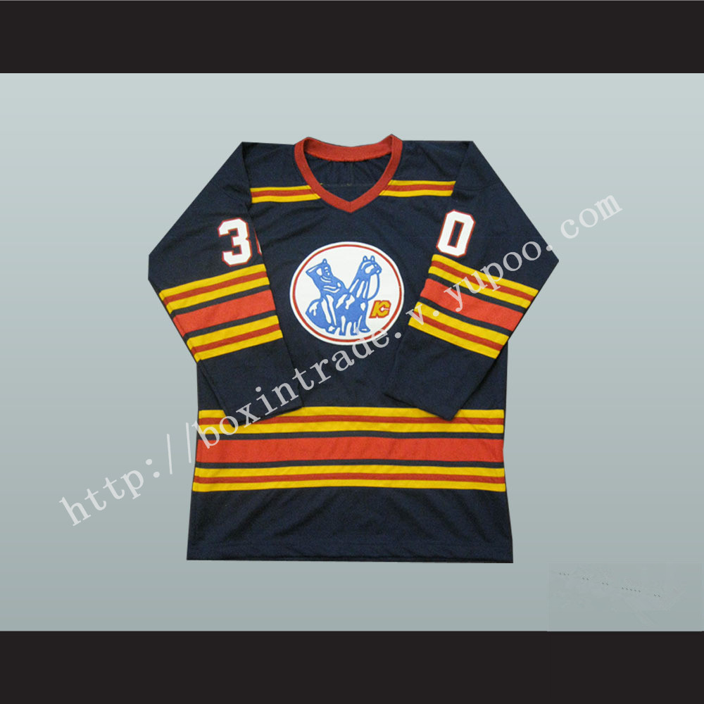 Bill McKenzie 30 Kansas City Scouts Hockey Jersey