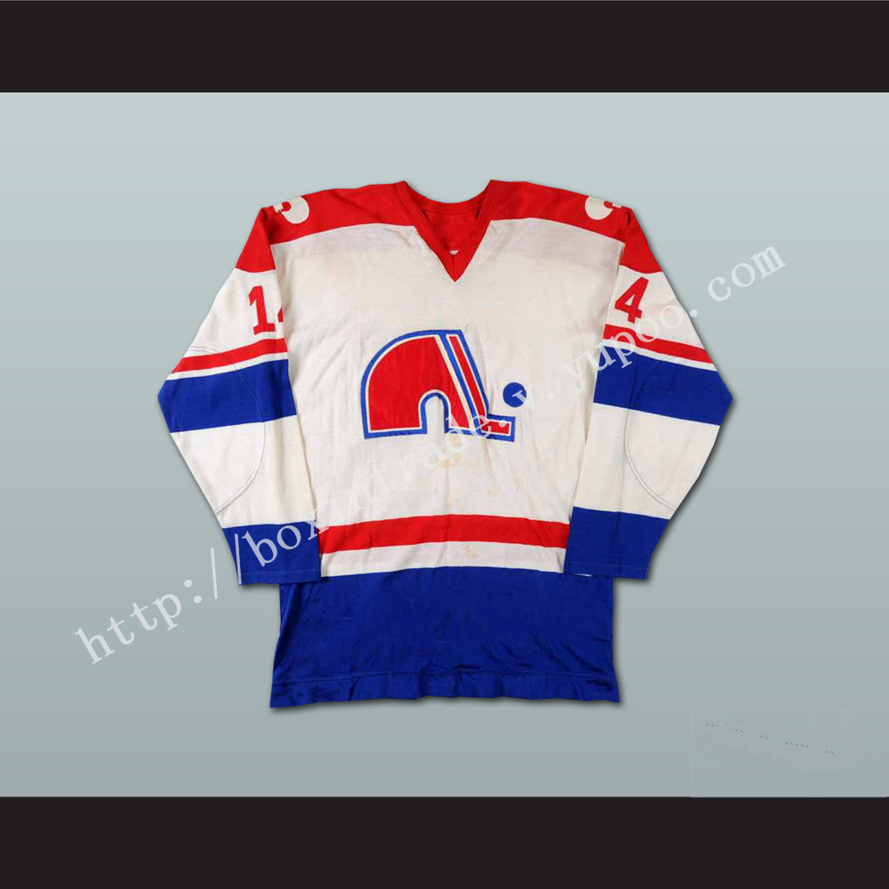 Charles Constantin Quebec Nordiques Hockey Jersey