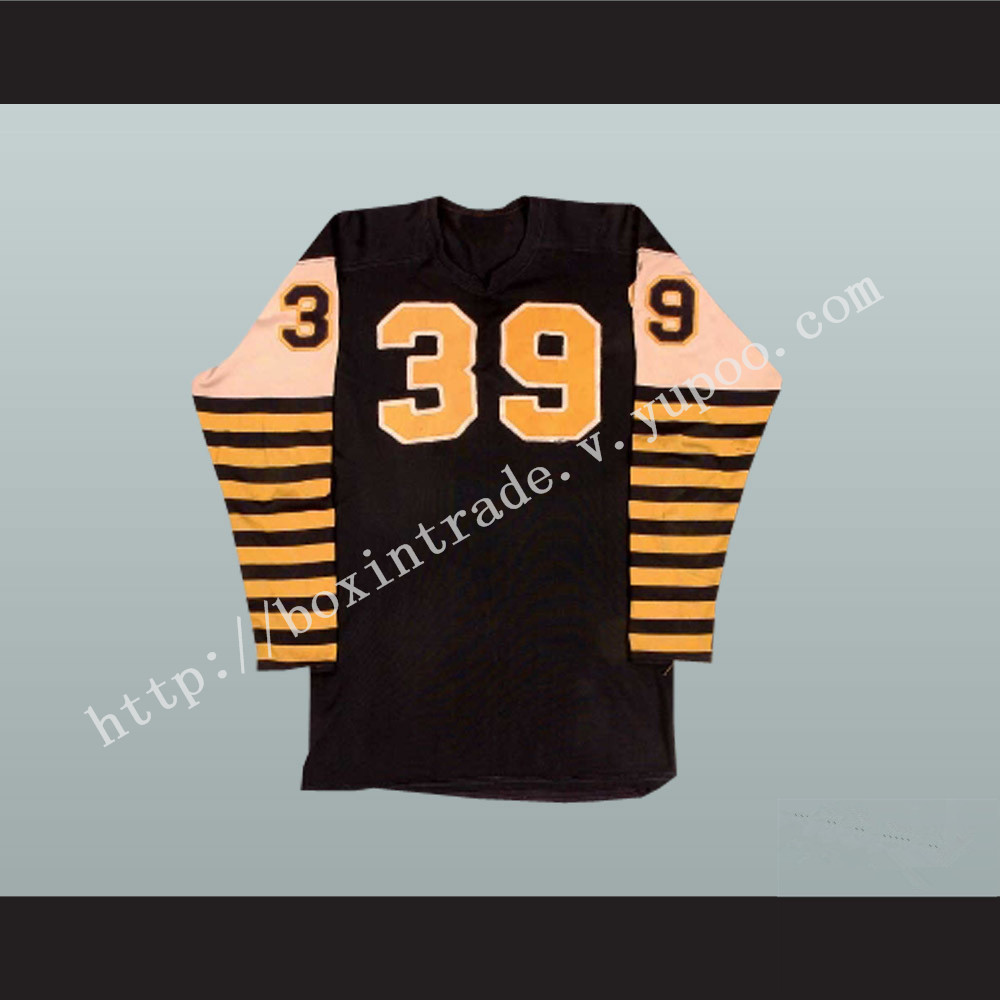 Ed Turek CFL Hamilton Tiger Cats Hockey Jersey