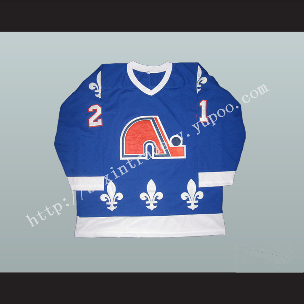 Peter Forsberg WHA Quebec Nordiques Hockey Jersey