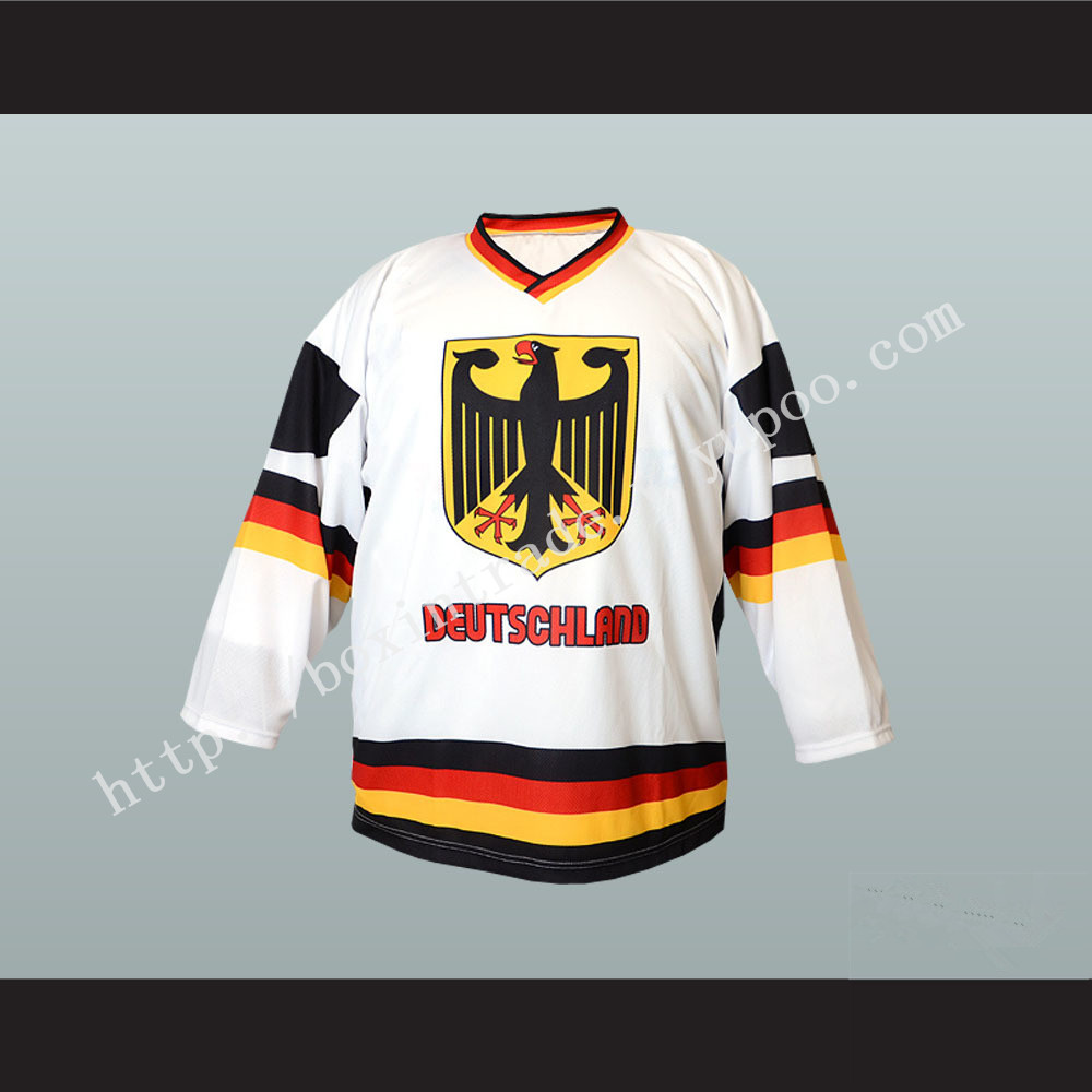 Germany National Team Hockey Jersey White