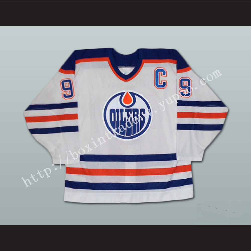 Wayne Gretzky 99 Edmonton Oilers WHA Defunct Team White Hockey Jersey