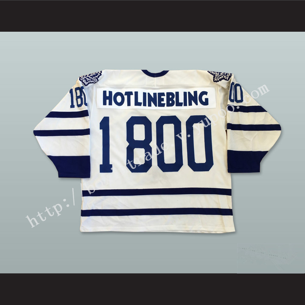 Drake Hotline Bling 1 800 Hockey Jersey Includes Patches