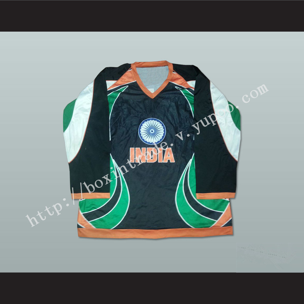 India National Team Hockey Jersey Any Name or Number New