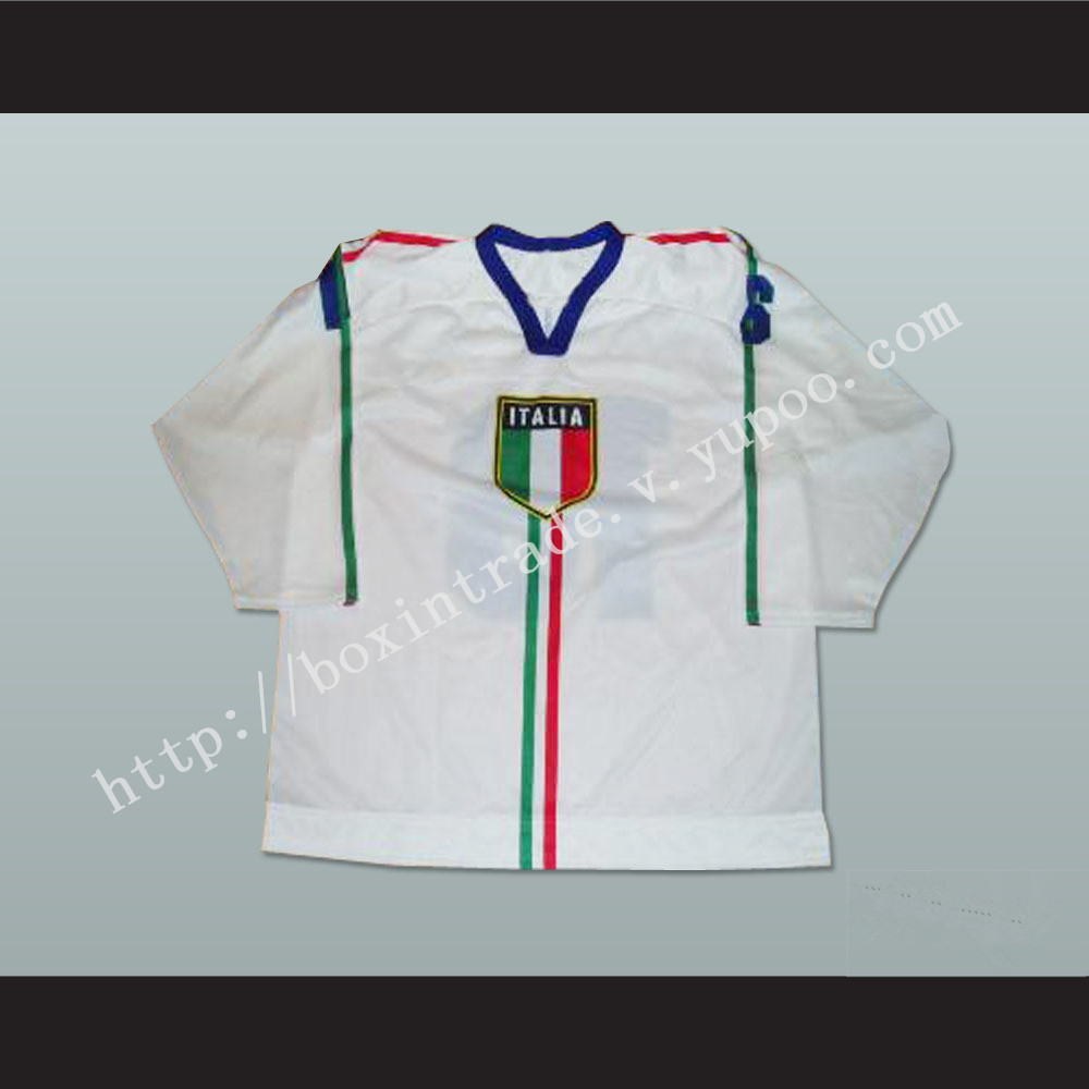 Italy National Team Hockey Jersey Any Player or Number