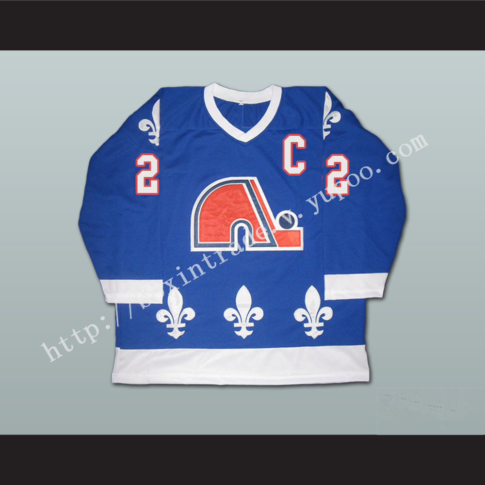 Mario Marois 22 Quebec Nordiques Hockey Jersey