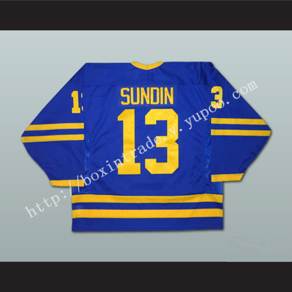 Mats Sundin 13 Team Sweden Hockey Jersey