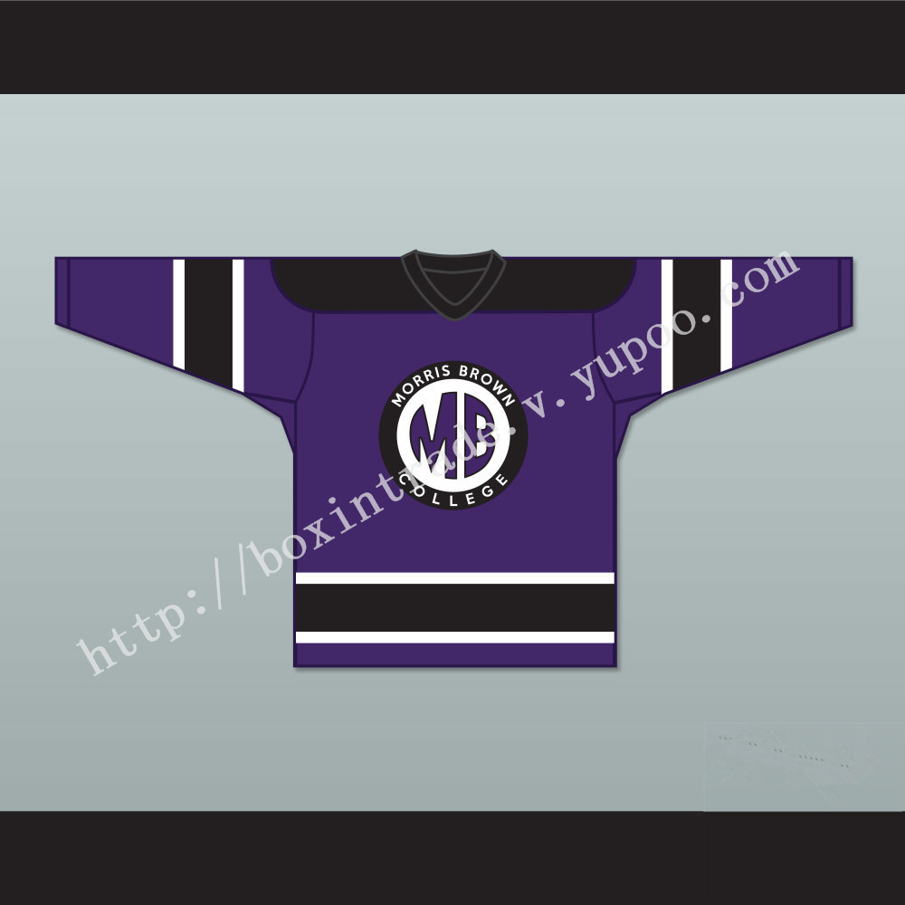 Martin Morris Brown College Hockey Jersey