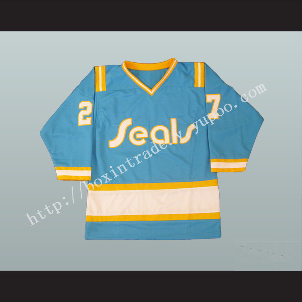 Gilles Meloche 27 California Golden Seals Hockey Jersey