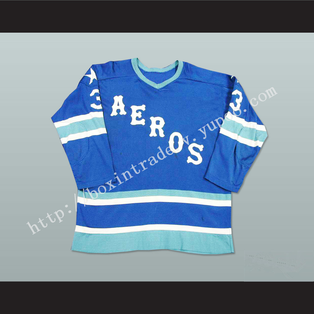 Marty Howe 3 WHA Houston Aeros Hockey Jersey