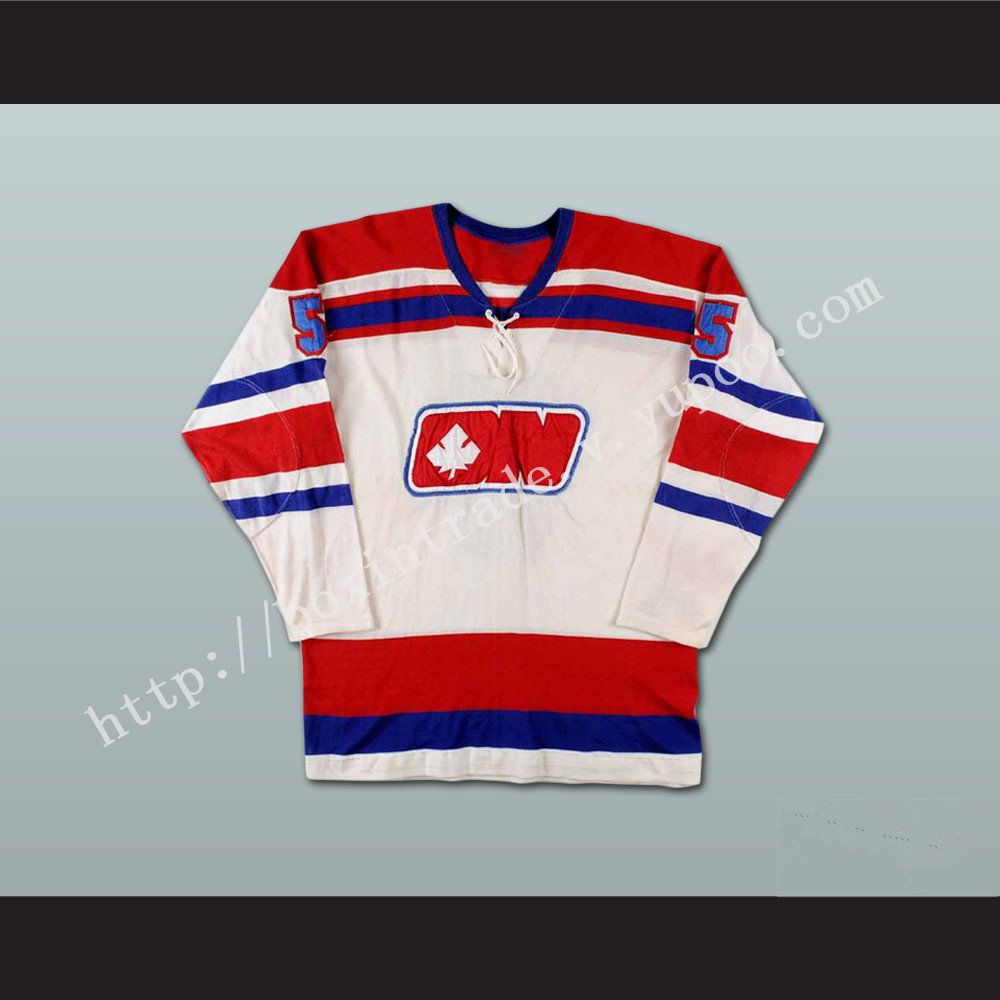 Mike Amodeo WHA Ottawa Nats Hockey Jersey