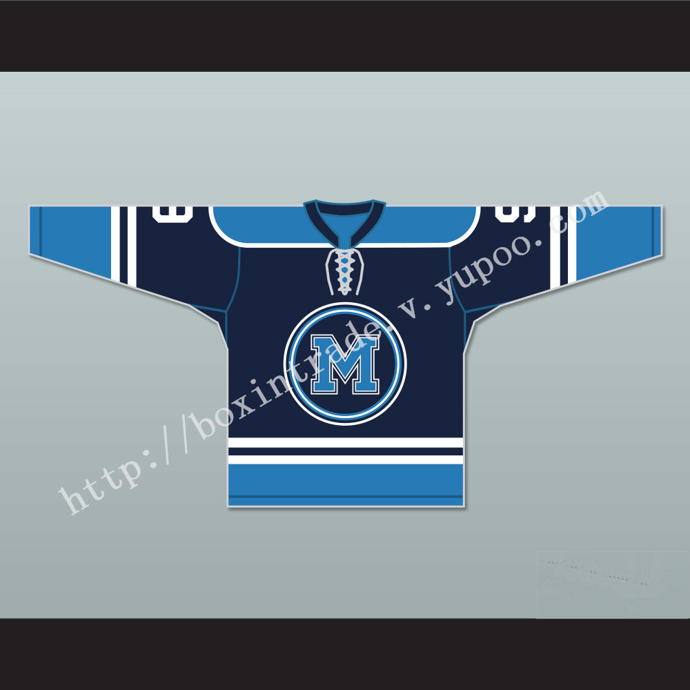 Mike Madden 9 Toronto Marvels Blue Hockey Jersey Warehouse 13