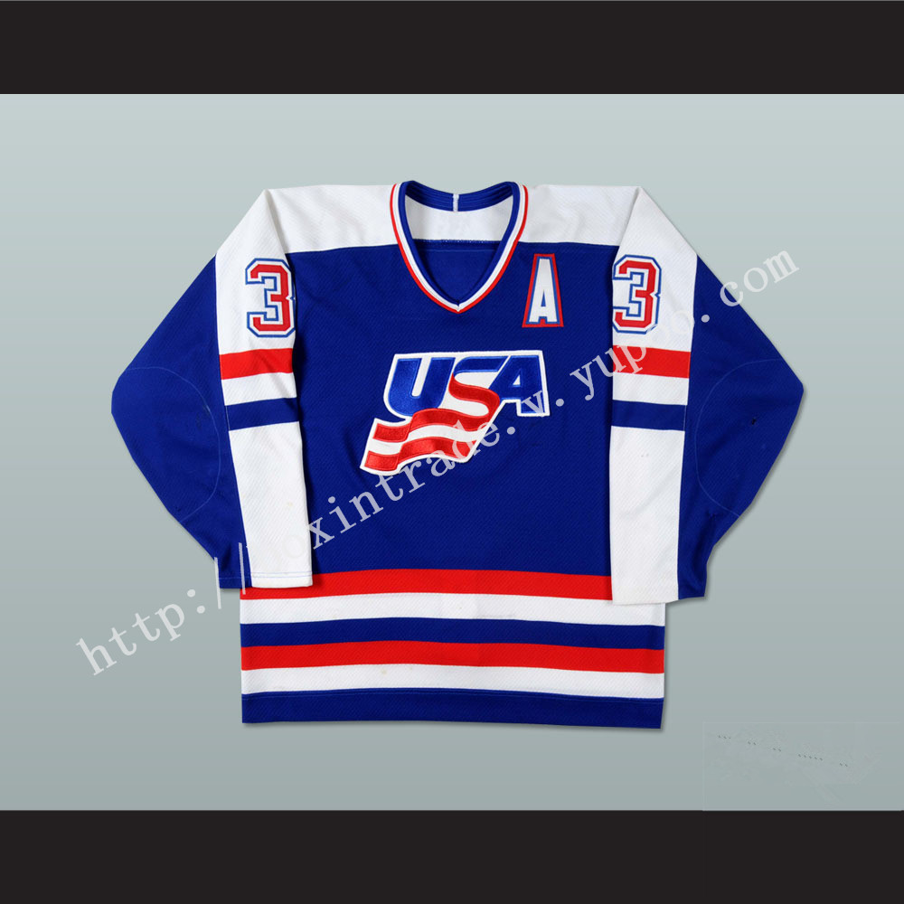 Mike Ramsey USA National Team Hockey Jersey